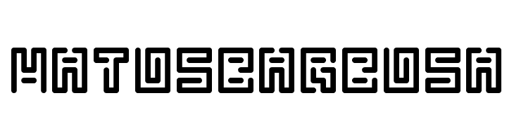 Abstract Labyrinth Rounded  Free Fonts Download