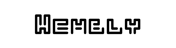 Abstract Labyrinth Rounded  Free Fonts Download