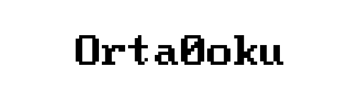 Modern DOS 8x14  Free Fonts Download