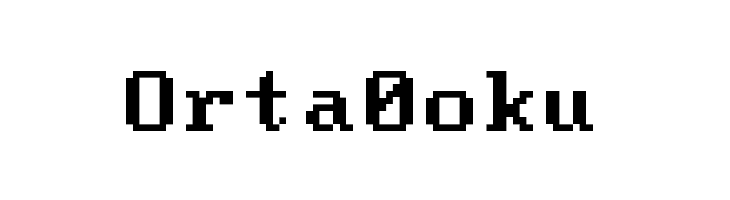 Modern DOS 9x14  Free Fonts Download