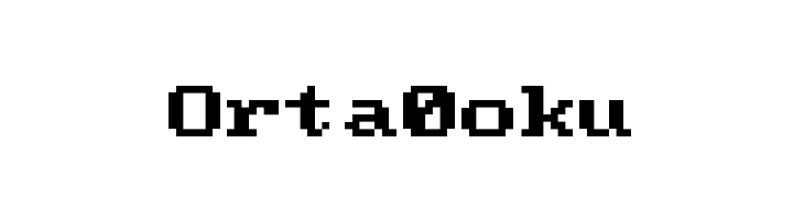 Modern DOS 8x8  Free Fonts Download