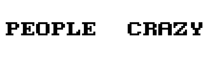 Modern DOS 8x8  Free Fonts Download