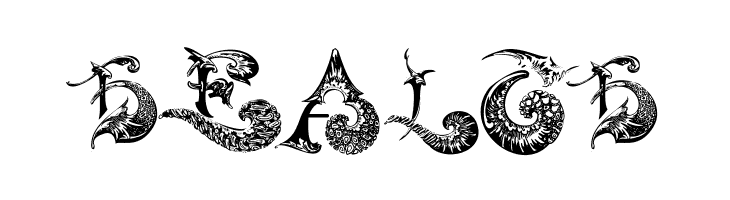 SchnoerkelCaps  Free Fonts Download