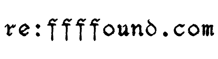 F25 BlackletterTypewriter  Free Fonts Download