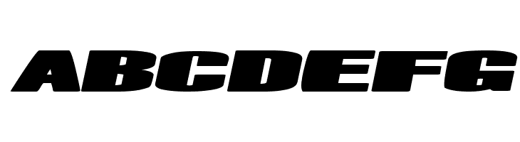 Mr. Machine Italic  Free Fonts Download