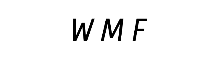 Cuprum Italic  Free Fonts Download