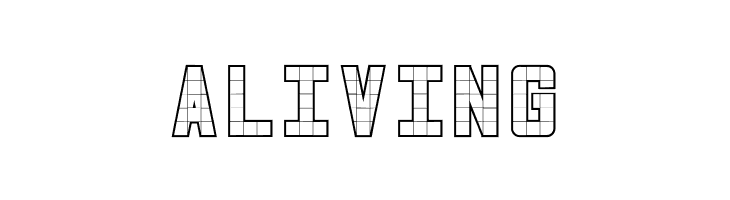 3x5-Outline  Free Fonts Download