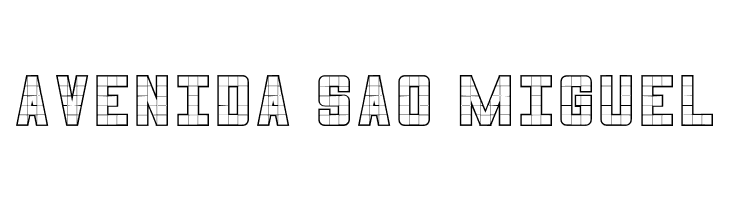 3x5-Outline  Free Fonts Download