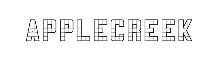 3x5-Outline  Free Fonts Download