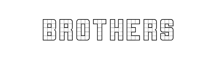 3x5-Outline  Free Fonts Download