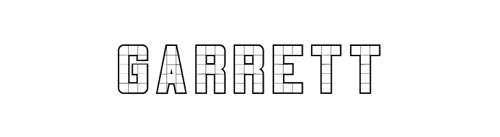 3x5-Outline  Free Fonts Download