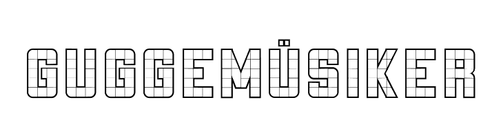 3x5-Outline  Free Fonts Download