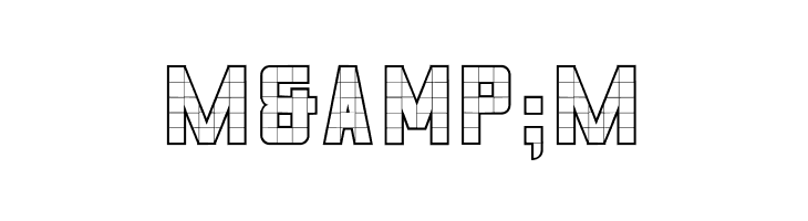 3x5-Outline  Free Fonts Download