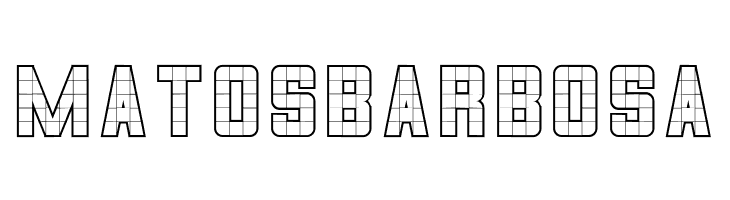 3x5-Outline  Free Fonts Download