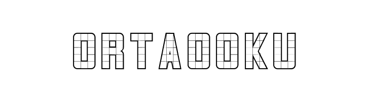 3x5-Outline  Free Fonts Download