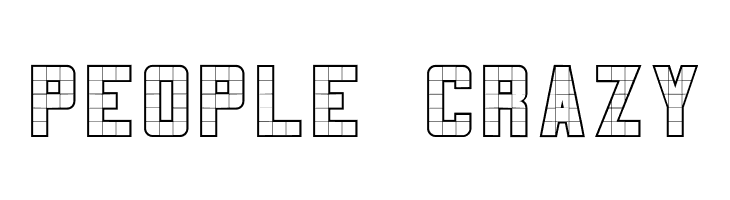 3x5-Outline  Free Fonts Download