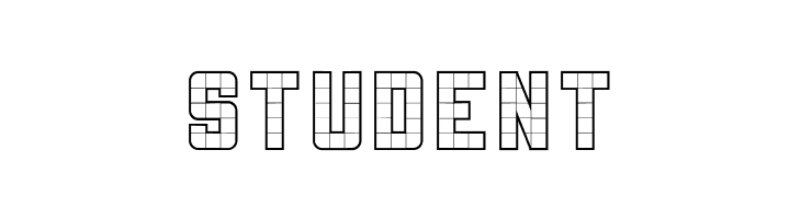 3x5-Outline  Free Fonts Download