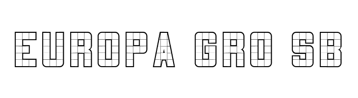 3x5-Outline  Free Fonts Download