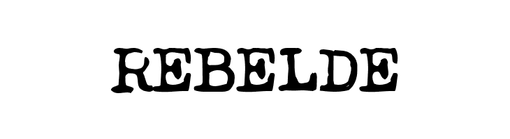REBELDE Ieicester Bold Font