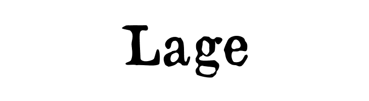 Lage OldNewspaperTypes Font