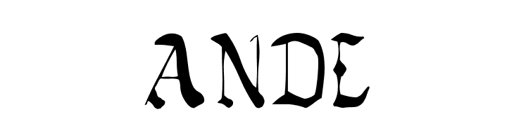 Vatican Rough Letters, 8th c.  Free Fonts Download