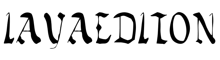 Vatican Rough Letters, 8th c.  Free Fonts Download