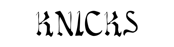 Vatican Rough Letters, 8th c.  Free Fonts Download
