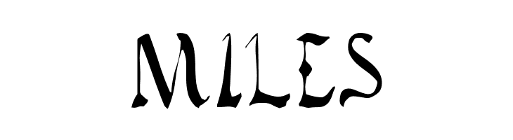 Vatican Rough Letters, 8th c.  Free Fonts Download