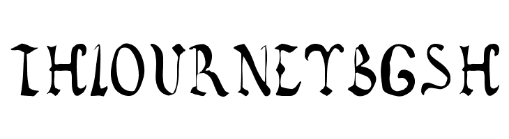 Vatican Rough Letters, 8th c.  Free Fonts Download