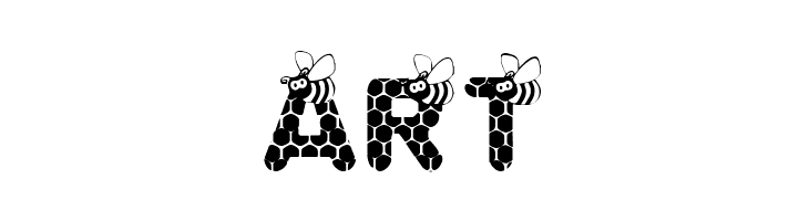 SAVE THE HONEYBEE  Free Fonts Download
