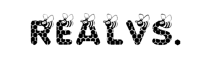 SAVE THE HONEYBEE  Free Fonts Download