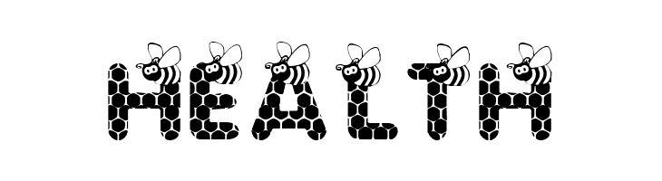 SAVE THE HONEYBEE  Free Fonts Download