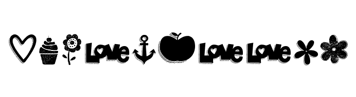 KG Flavor And Frames Six  Free Fonts Download
