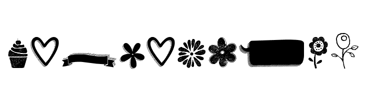 KG Flavor And Frames Six  Free Fonts Download