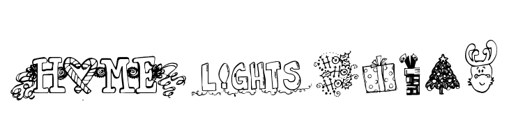 Janda Christmas Doodles  Free Fonts Download