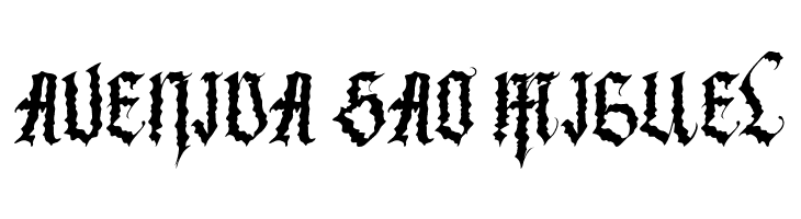 BlackMetal  Free Fonts Download