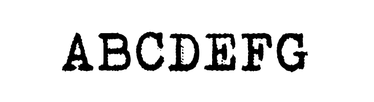 Bohemian typewriter  Free Fonts Download