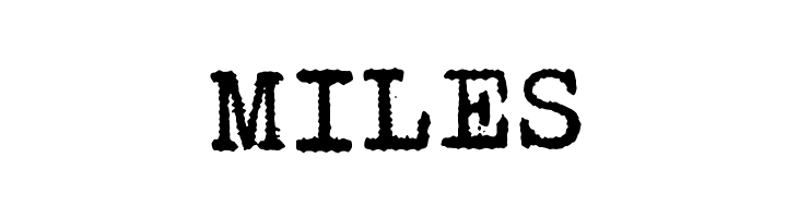 Bohemian typewriter  Free Fonts Download