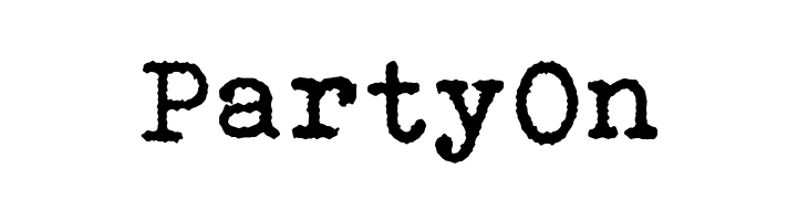 Bohemian typewriter  Free Fonts Download