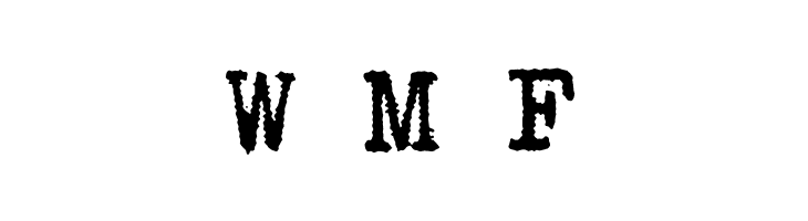 Bohemian typewriter  Free Fonts Download