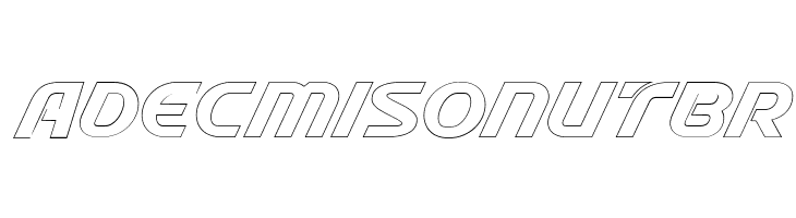 Stable Outline  Free Fonts Download