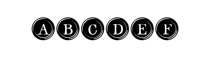 Type Keys Filled  Free Fonts Download