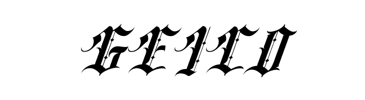 Classic rock band Italic  Free Fonts Download