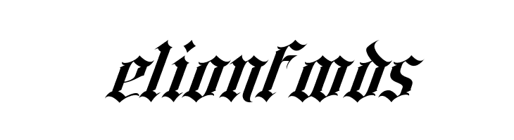 Classic rock band Italic  Free Fonts Download