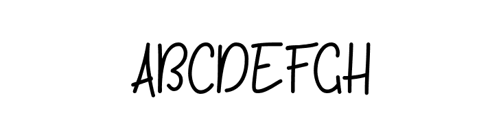 KH-Blackline-Script Medium  Free Fonts Download