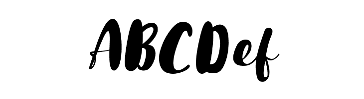Nabilla  Free Fonts Download