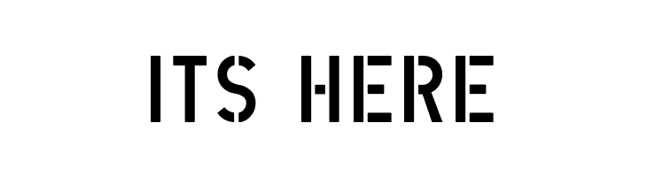 DIN Schablonierschrift  Free Fonts Download