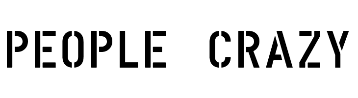 DIN Schablonierschrift  Free Fonts Download