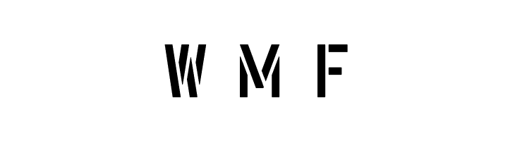 DIN Schablonierschrift  Free Fonts Download
