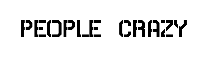 RH Carrier Stencil  Free Fonts Download